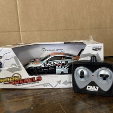 CMJ RC Cars 1:24 Scale Road Rebels Kids Racing Toy Car - Silver 3286230 R