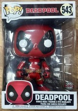 Pop! Marvel Deadpool Jumbo 10” Special Edition Bobble-Head Supplied New & Boxed