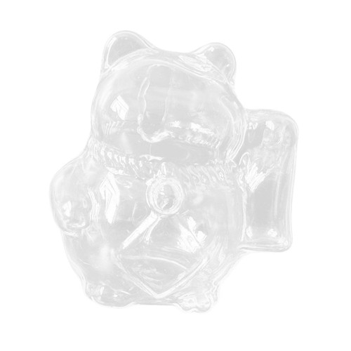 Glass piggy bank novelty - novelty, clear