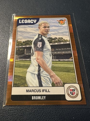 Marcus ifill bromley legacy - marcus,
