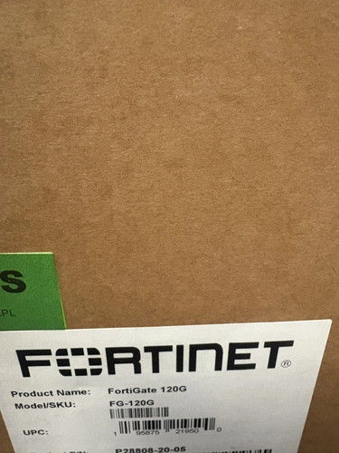 Fortinet fortigate 120g vpn - fortigate,