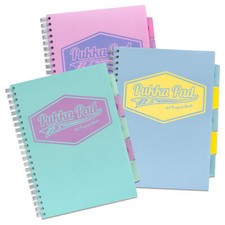 3x Pukka Pad Pastel A4