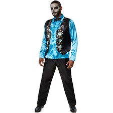 Mens Costume Gentleman Skull