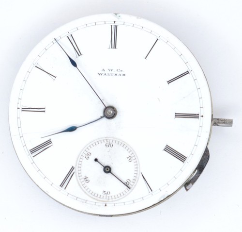 Waltham pocket watch - pocket, movement