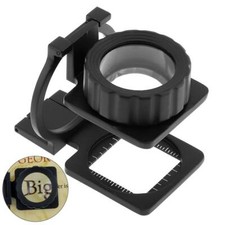 Hands free magnifying glass - glass, on