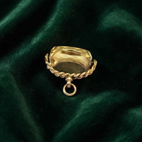 Antique victorian citrine - antique,
