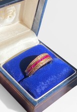 ART DECO STILE 18 Ct GOLD