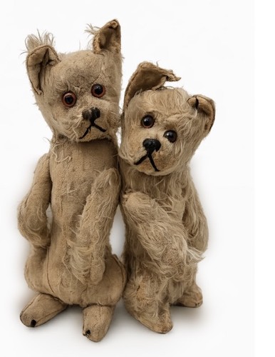 Antique schuco yes dogs - antique,