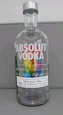 Absolut Vodka Tribute To Gilbert Baker LGBTQ Empty Bottle Sway It With Pride 
