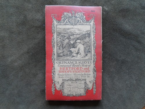 Vintage ordnance survey - vintage,