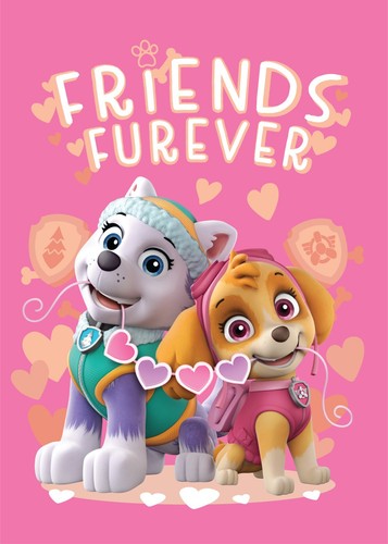 Paw patrol fleece throw - paw,