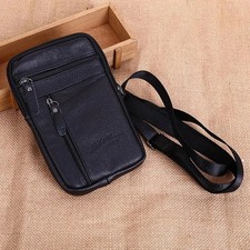 Mens Cross Body Phone/Passport Shoulder Travel Bag Waterproof UK