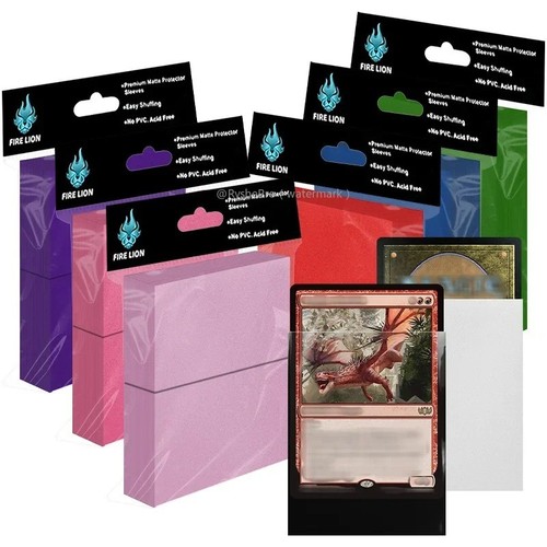 100pcs matte card sleeves - 100pcs,