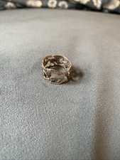 A Beautiful Real Sterling Silver Running Horses Ring Size ‘L’ .  Stamped 925