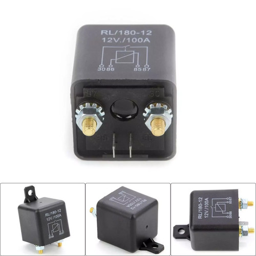 12v 100 amp split charge - 12v, relay