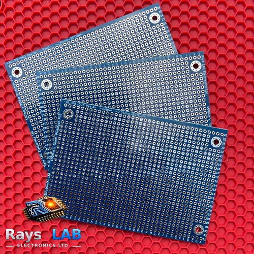 3pcs 100x70mm prototype - 100x70mm, pcb