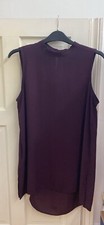 Women's plum dress shirt size