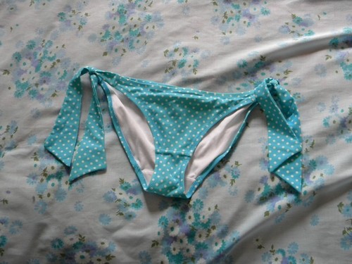 Senza blue white polka - senza,