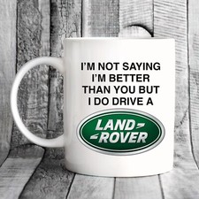 Land Rover Mug, Funny, Novelty
