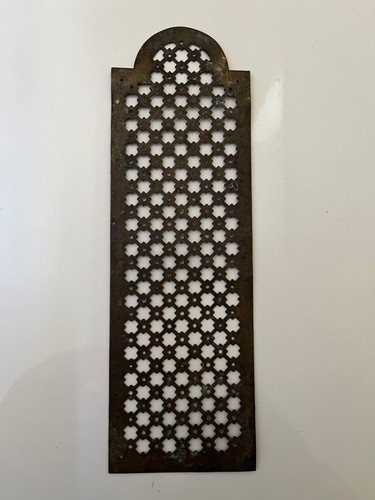 Victorian brass pierced - x,