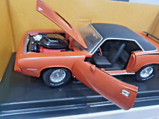New Very Rare 1970 Plymouth cuda, Two Lane Blacktop 1/18th scale.