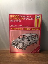 Haynes Repair Manual Dodge