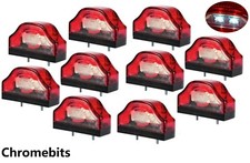 10x Number Plate Lights Lamp