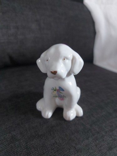 Aynsley fine bone china puppy - aynsley,