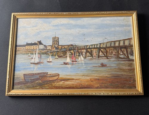 Original signed oil painting - original,