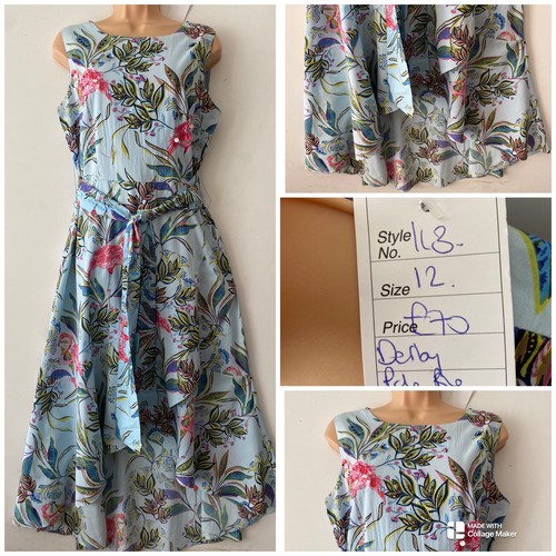 Derhy dress size medium - medium, floral