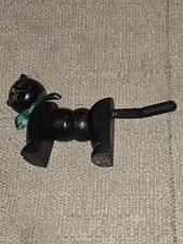 Black Toy Cat : Hand Painted