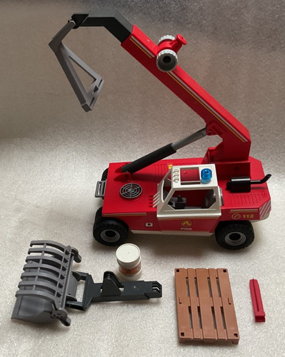 Playmobil 9465 fire crane - fire, with