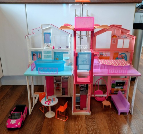 Barbie three storey townhouse - barbie,