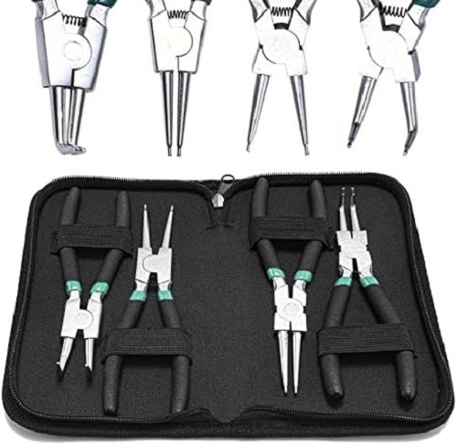 Circlip pliers set 4pcs - 7",