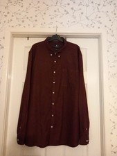 Man's Maroon Button Down