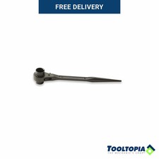 Podger Ratchet Spanner Wrench 17mm x 19mm - Wisvo WIS31051719