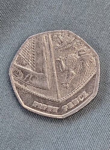 2014 fifty pence - 2014,