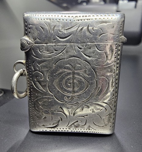 Antique silver vesta samuel - samuel, m