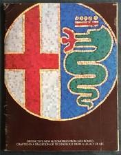 ALFA ROMEO SPORT SEDAN & SPRINT VELOCE USA Sales Brochure c1979?