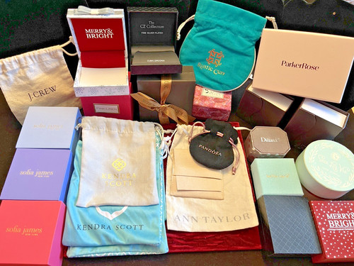 Lot empty jewelry boxes - boxes, &