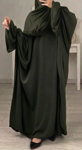 Dark green crepe jazz - dark,