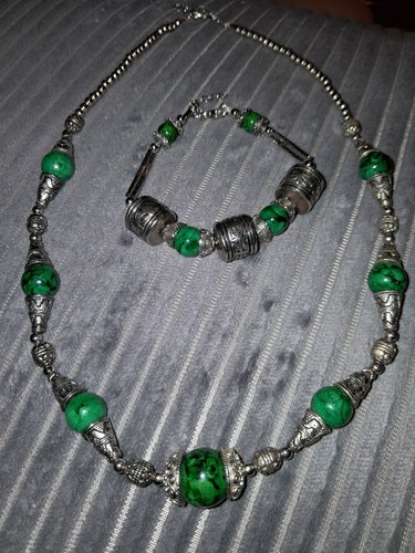 Vintage malachite and - malachite,