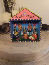 Hand Carved  Wooden Day Of The