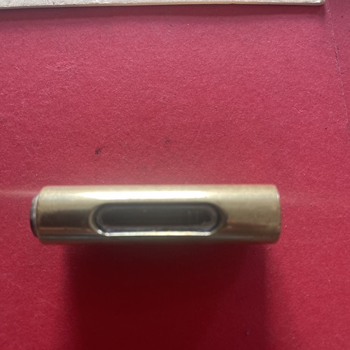 Vintage brass spirit - , level