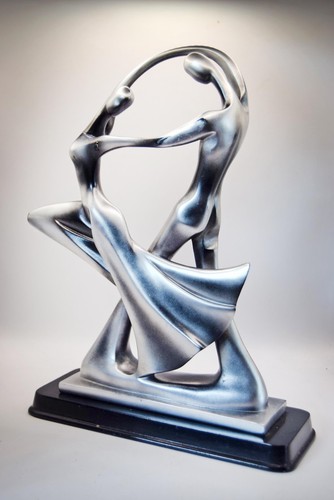 Abstract couple sculpture - sculpture, |