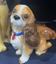 Vintage Walt Disney Lady and the Tramp Ceramic Dog Figurine LADY Japan ?