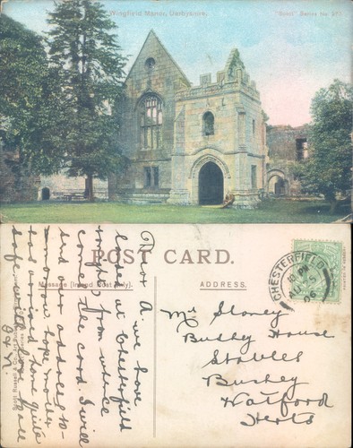 Wingfield manor chesterfield - manor,