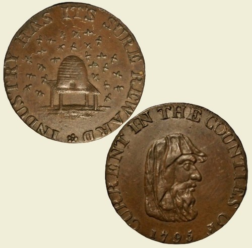 Cambridgeshire county farthing - county,