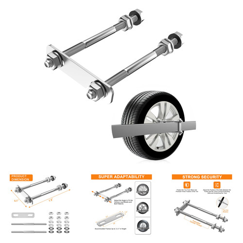 Spare tire carrier - tire, duty