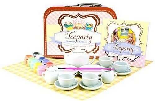 Tea service suitcase - tea, for